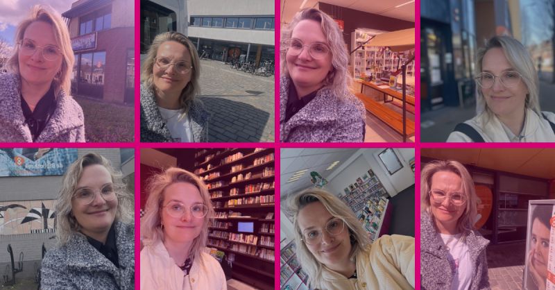 Textvast tourt: 8 bibliotheken bezoeken